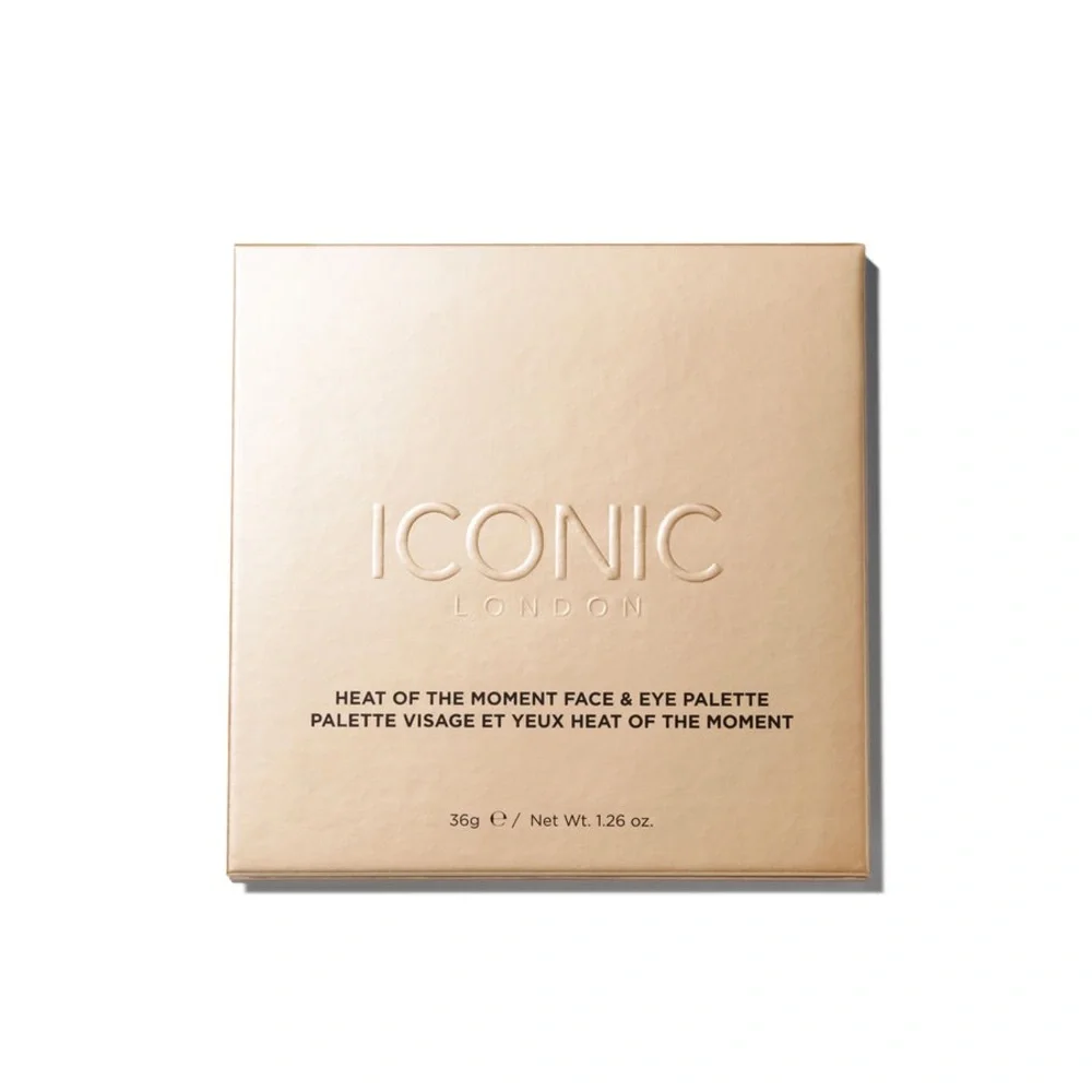 ICONIC London Heat Of The Moment Face & Eye Palette. NIB